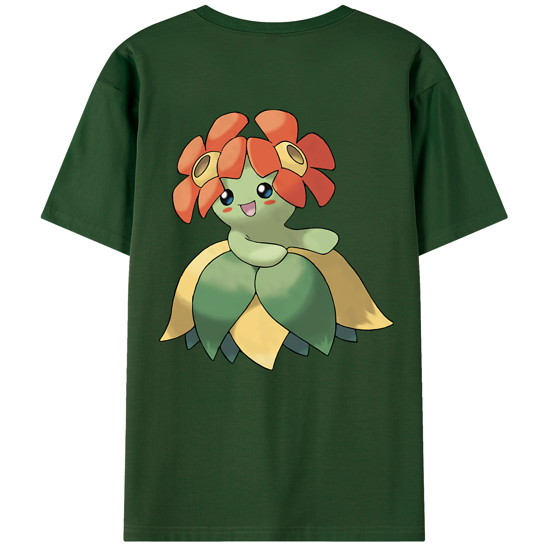 （画像用） ポケットモンスター Pokémon 綿100％半袖Tシャツ（背面プリント）
